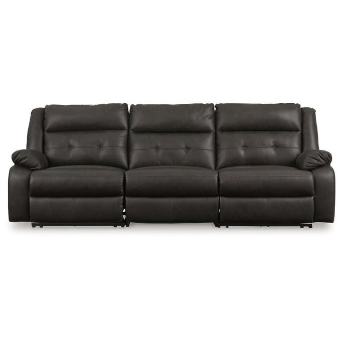 Ashley Furniture Mackie Pike Storm 3pc Power Reclining Sofa U43305S2