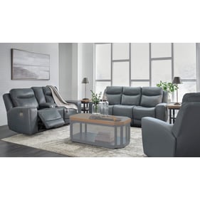 Ashley Furniture Mindanao Steel 3pc Power Living Room Set