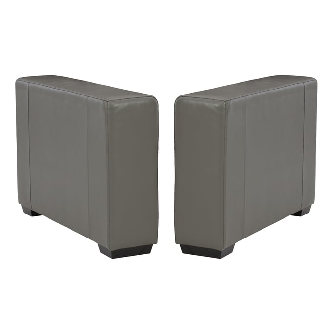 2 Ashley Furniture Texline Gray LAF And RAF Power Arms U5960323