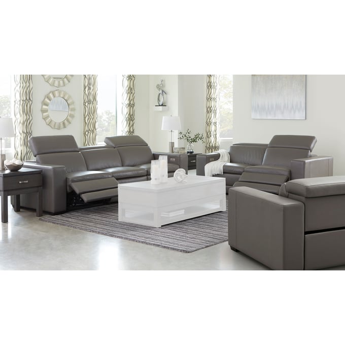 Ashley Furniture Texline Gray 3pc Living Room Set U59603-LR-S1