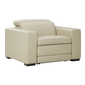 Ashley Furniture Texline Sand Power Recliner With Headrest