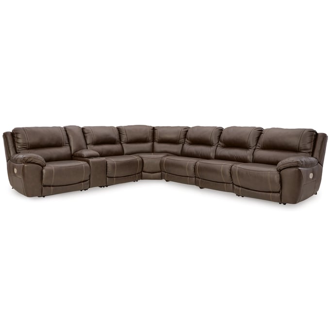 Ashley Furniture Dunleith 7pc Power Reclining Sectional U71604S9