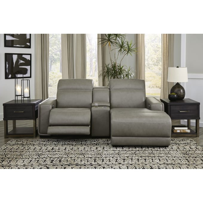 Ashley Furniture Correze Gray 3pc Sectional U94202S11