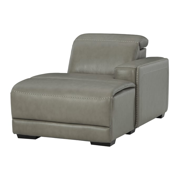 Ashley Furniture Correze Gray RAF Press Back Power Chaise U9420297