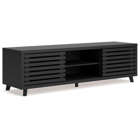 Ashley Furniture Danziar Black Extra Large TV Stand