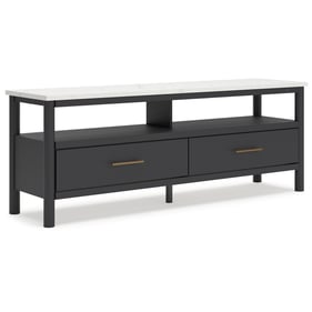 Ashley Furniture Cadmori Black White Extra Large TV Stand