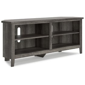 Ashley Furniture Arlenbry Gray Medium Corner TV Stand