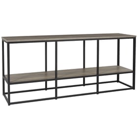 Ashley Furniture Wadeworth Brown Black Extra Large TV Stand