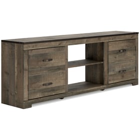 Ashley Furniture Trinell Brown Wood LG TV Stand