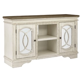 Ashley Furniture Realyn White Large TV Stand