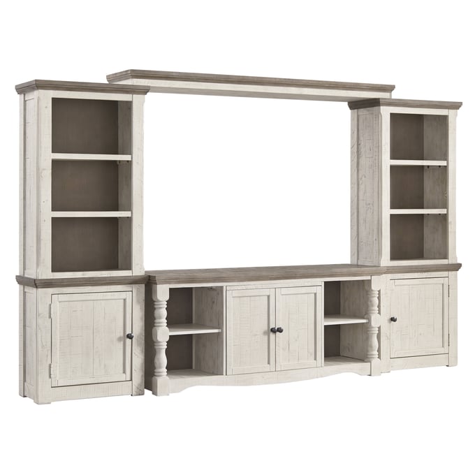 Ashley Furniture Havalance Two Tone Entertainment Center W814W1