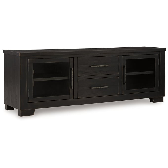 Ashley Furniture Galliden Black Extra Large TV Stand W841-168