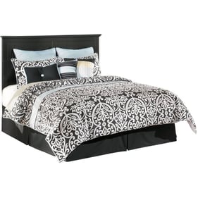 Ashley Furniture Maribel Black Queen Full Panel Headboard With Frame