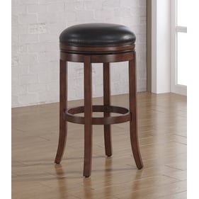 American Woodcrafters Medium Walnut Backless Counter Height Stool