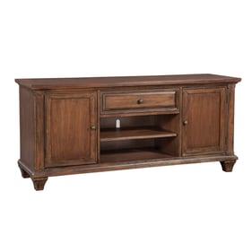 American Woodcrafters Sedona Cinnamon Cherry 66 Inch TV Console