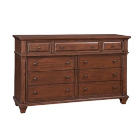 American Woodcrafters Sedona Cinnamon Cherry Dresser