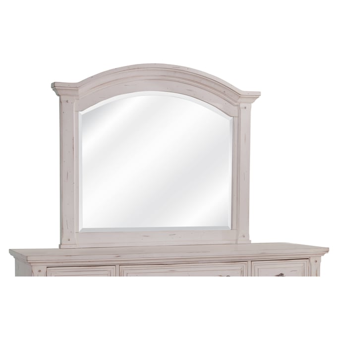 American Woodcrafters Sedona Cobblestone White Mirror AWC-2410-040