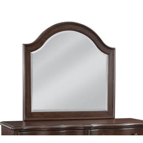 American Woodcrafters Rodanthe Cherry Brunette Landscape Mirror