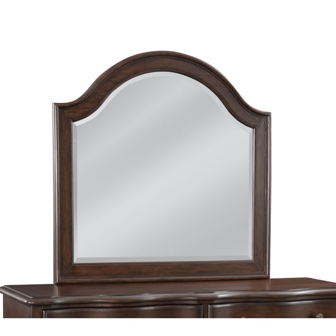 American Woodcrafters Rodanthe Cherry Brunette Landscape Mirror AWC-3900-040