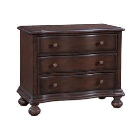 American Woodcrafters Rodanthe Cherry Brunette Bachelor Chest