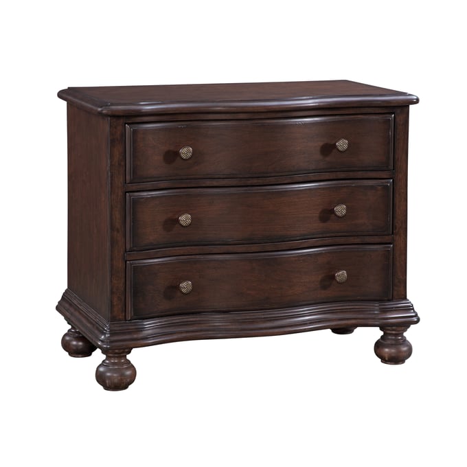 American Woodcrafters Rodanthe Cherry Brunette Bachelor Chest AWC-3900-130