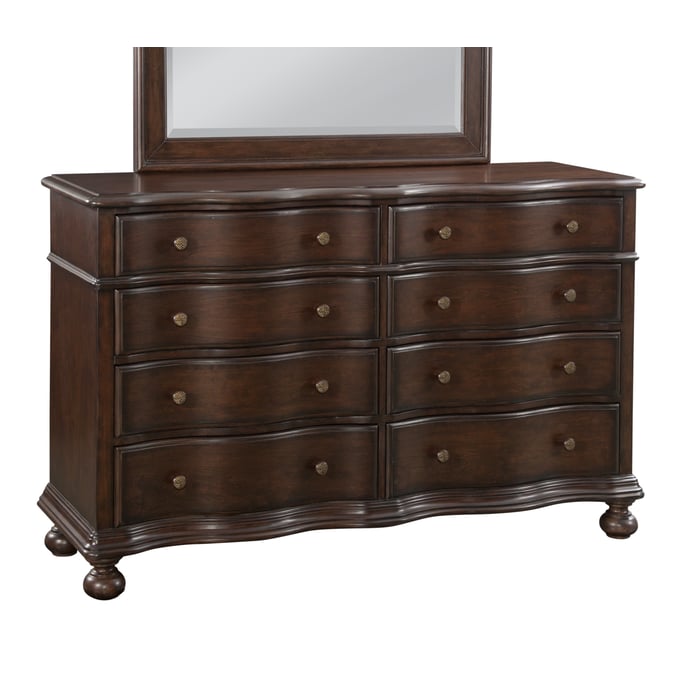 American Woodcrafters Rodanthe Cherry Brunette Dresser AWC-3900-280