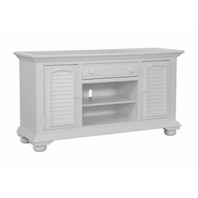 American Woodcrafters Cottage Traditions White 60 Inch Console