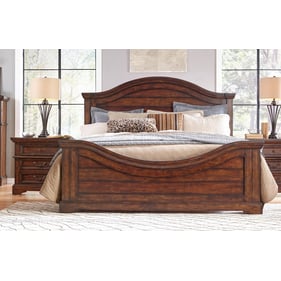 American Woodcrafters Stonebrook Tobacco 4pc Bedroom Set With Queen Bed