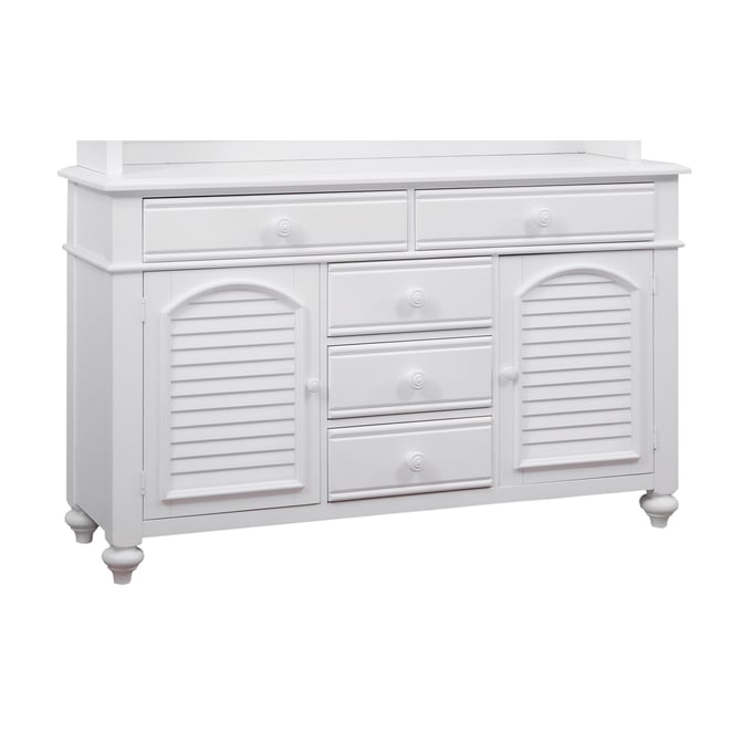 American Woodcrafters Cottage Traditions White Server AWC-D-6510-590