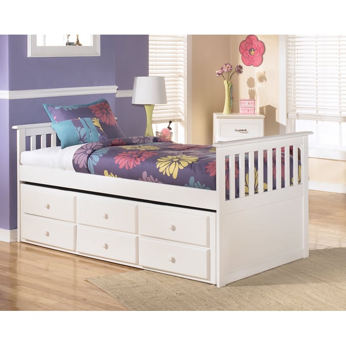 Ashley Furniture Lulu Trundle and Drawers Twin Bed B102-TTS