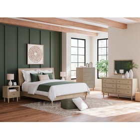 Ashley Furniture Cielden Two Tone 4pc Bedroom Set With King Panel Bed