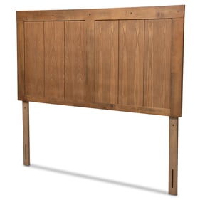 Baxton Studio Patwin Ash Walnut Queen Headboard