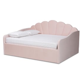 Baxton Studio Timila Light Pink Full Daybed