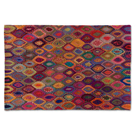 Baxton Studio Addis Fabric Handwoven Area Rug