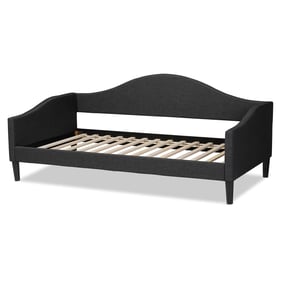 Baxton Studio Milligan Charcoal Fabric Full Daybed