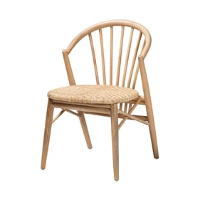 Baxton Studio Bali Pari Kobe Natural Brown Dining Chair