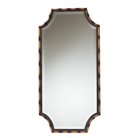 Baxton Studio Lieven Light Brown Accent Wall Mirror