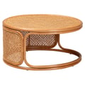 bali & pari Eldon Bohemian Honey Rattan Coffee Table