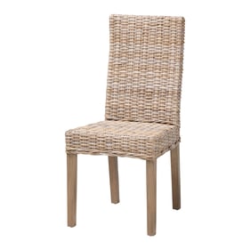 Baxton Studio Nevina Grey Taupe Dining Chair