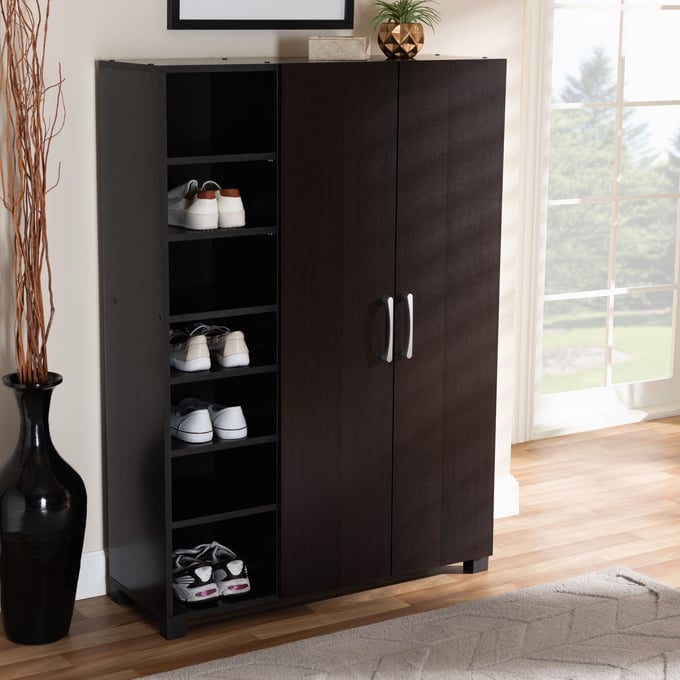 Sheffield Modern And Contemporary 2 - Door Wood Entryway Storage