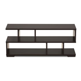 Baxton Studio Arne Modern Dark Brown Wood TV Stand