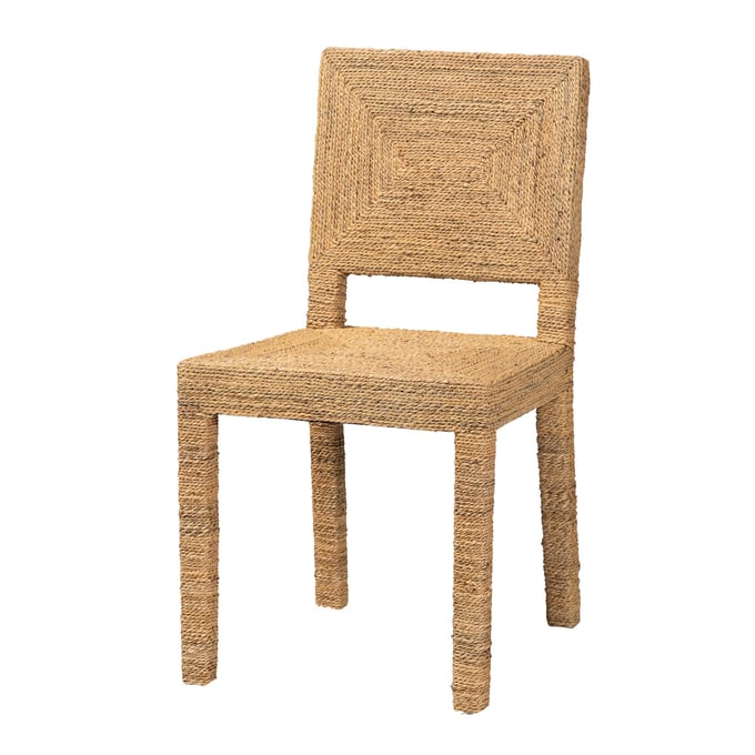 Baxton Studio Anfield Natural Dining Chair BAX-ANFIELD-MHGNY-SGRSS-DC