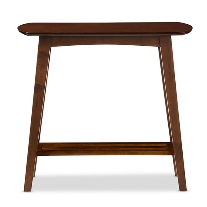 Baxton Studio Sacramento Walnut Brown Console Table BAX-RT295C-OCC