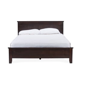 Baxton Studio Spuma Dark Brown Wood Full Bed