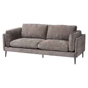 Baxton Studio Holton Grey Black Sofa