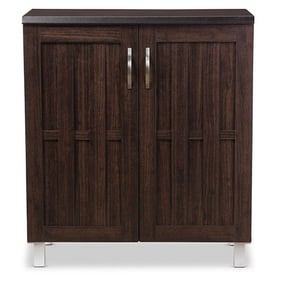 Baxton Studio Excel Dark Brown Sideboard Cabinet