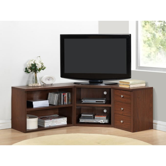 Baxton Studio Commodore Brown Wood TV Stand The Classy Home