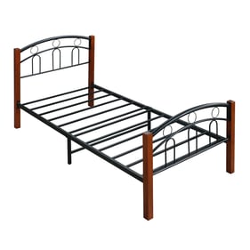 Better Home Products Empire Black Twin Platform Bed