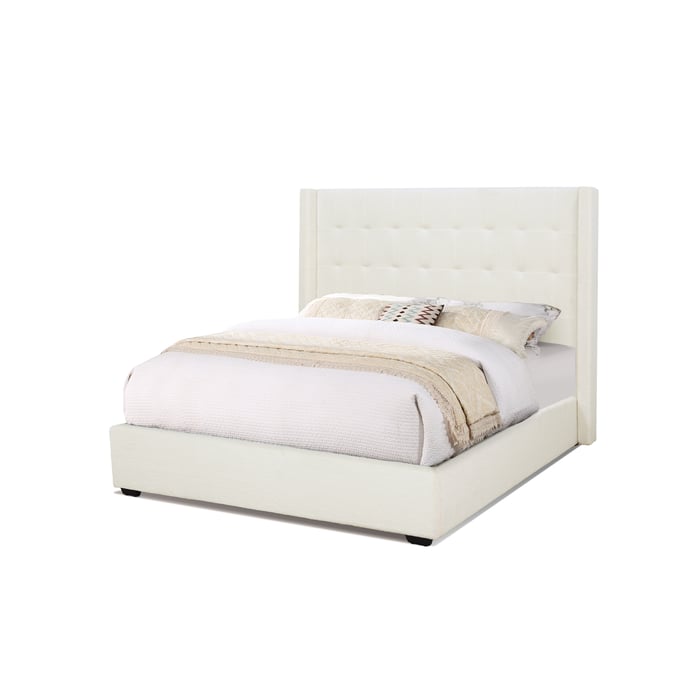 Bella Esprit Odette Stanley Ivory King Platform Bed BLSP-4414921-K