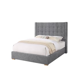 Bella Esprit Stanley-Tweed Gray Queen Platform Bed